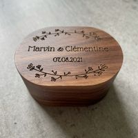 Vos prénoms et date sur votre porte alliance ? - 1