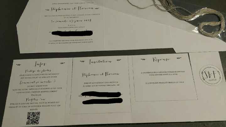  Faire part reçu plus qu'à les assembler - 2