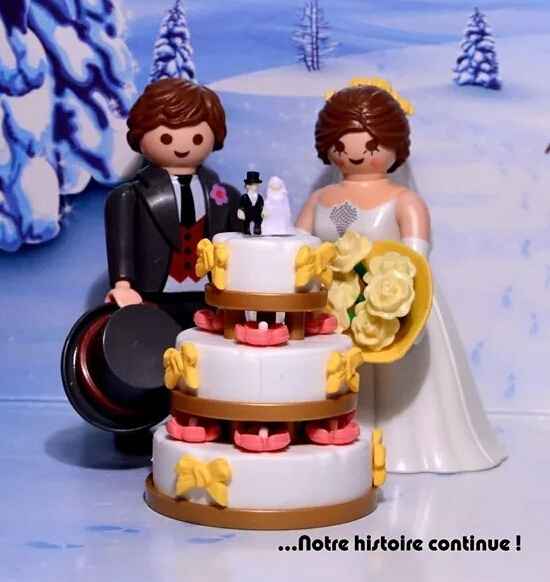 Mariage thème jeux: les lego - 1