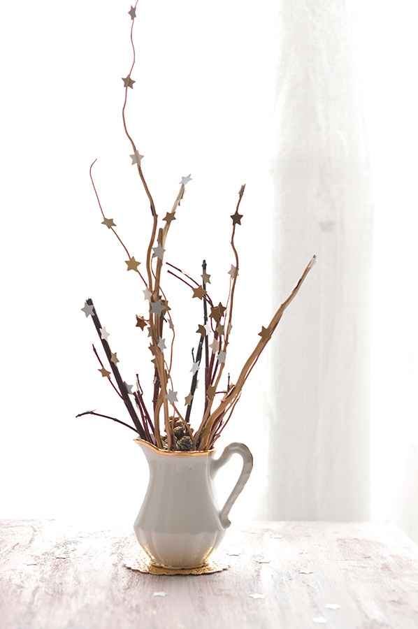 Centre de table avec des etoiles - 2