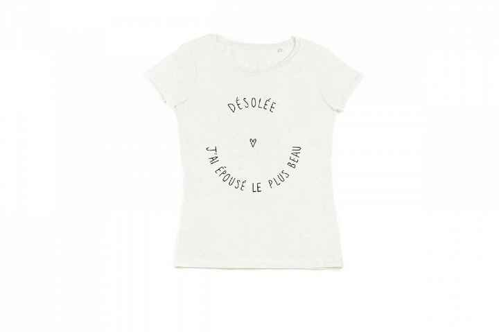 Tee shirt lendemain du mariage - 1