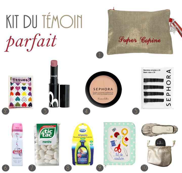 Cadeau témoins - 2