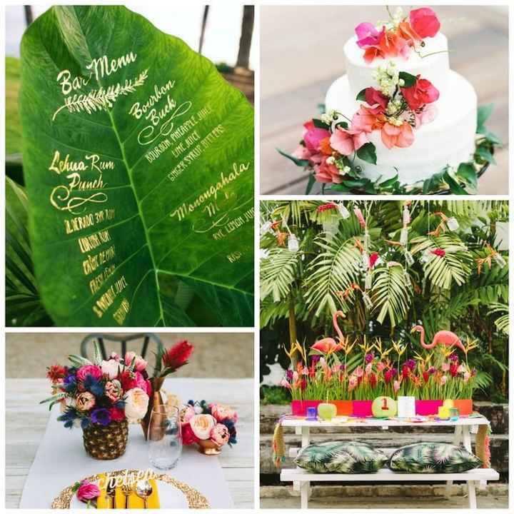 Inspiration thème tropical 🌴 🍍🏝 - 2