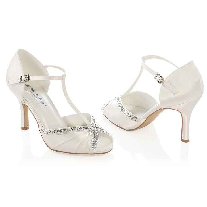 Inspiration chaussure mariée blanche et ivoire - 3