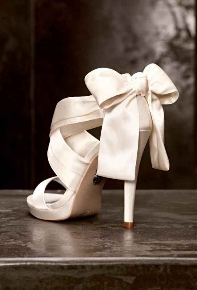 Inspiration chaussure mariée blanche et ivoire - 6