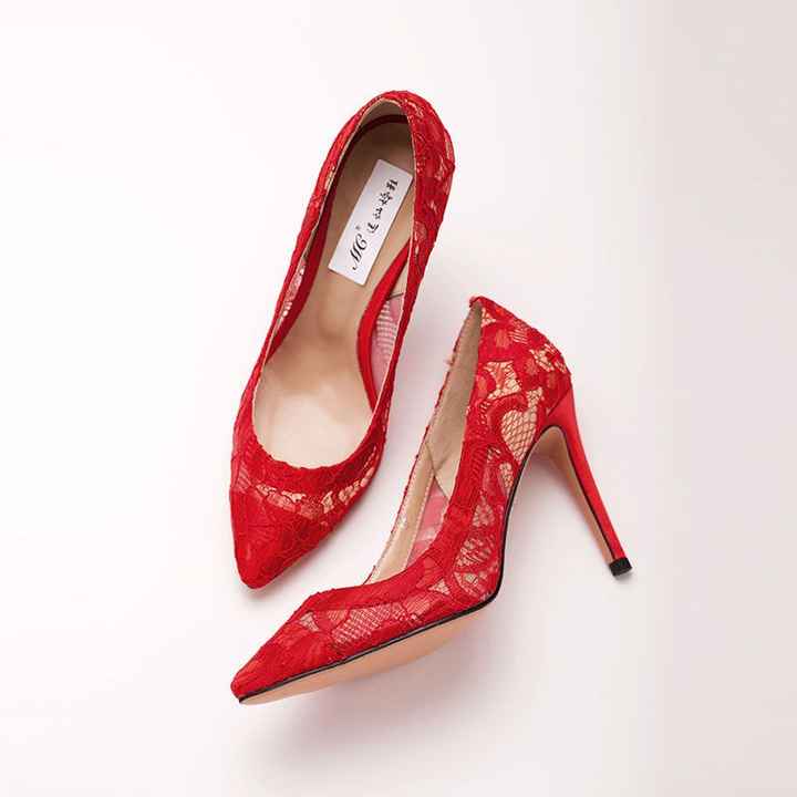 Chaussure inspiration rouge - 1