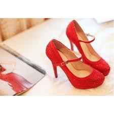 Chaussure inspiration rouge - 4