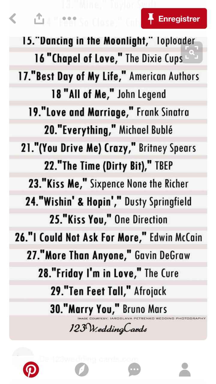  Help /choix de la chanson d'ouverture de bal - 2