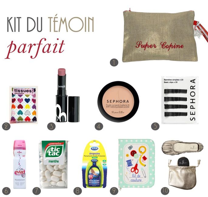 Cadeau témoins - 2