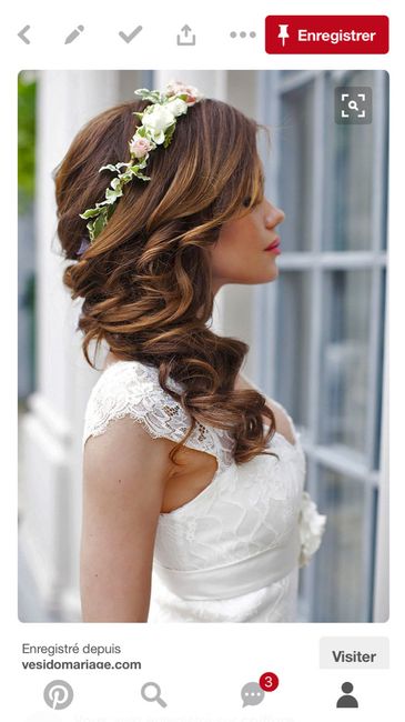 Coiffure cheveu mi-long - 1
