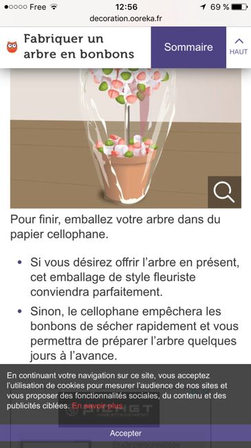 Arbre a bonbon besoin de vos conseils - 1