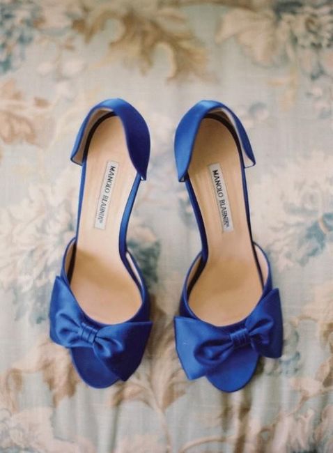 Chaussure inspiration bleu - 2