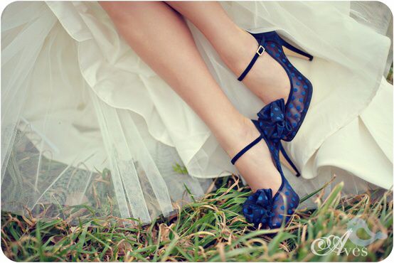 Chaussure inspiration bleu - 7