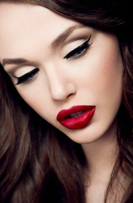  Photo de mon rouge à lèvres 💄 Et pour les yeux?? - 1