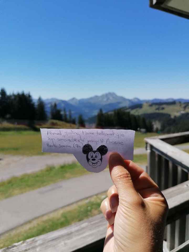 Création d’un love note - 1