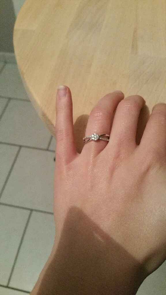 Avez-vous influencé votre futur pour qu'il achète un bague de fiançailles qui vous plaise ? - 1