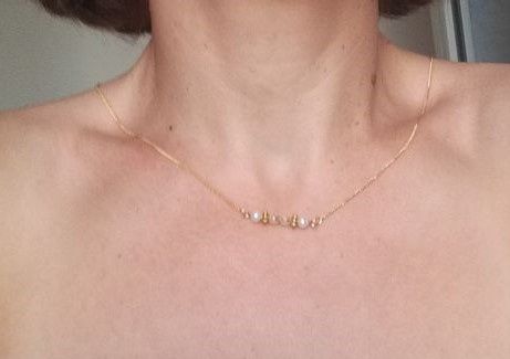 Collier de dos vue de devant