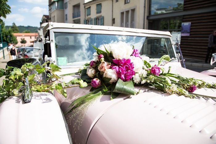 Fleurs de notre mariage