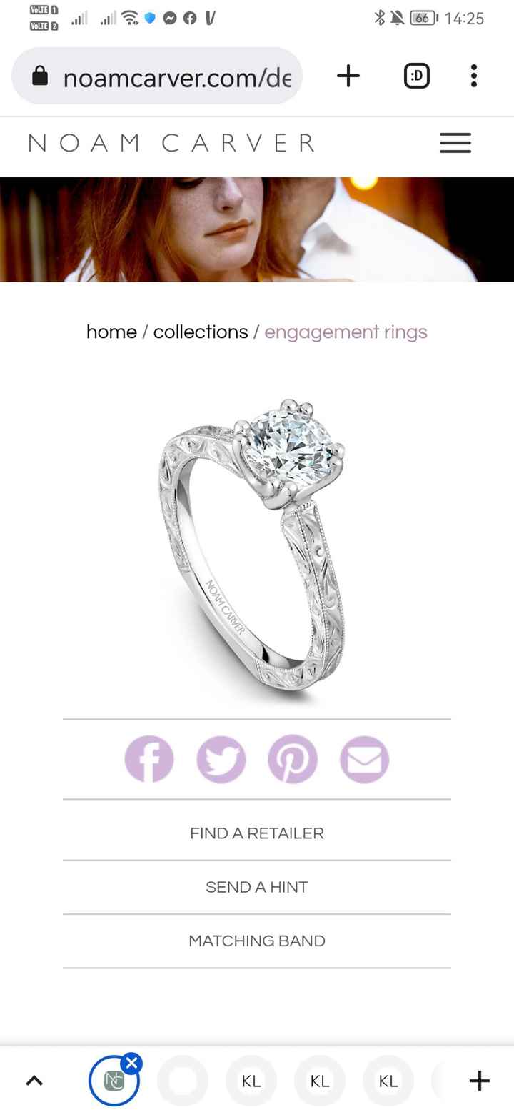 Bague de fiançailles - 1