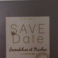 Notre save the date - 2