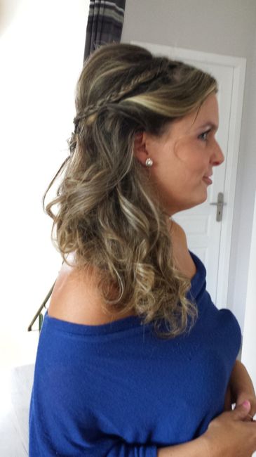 coiffure avec boucles