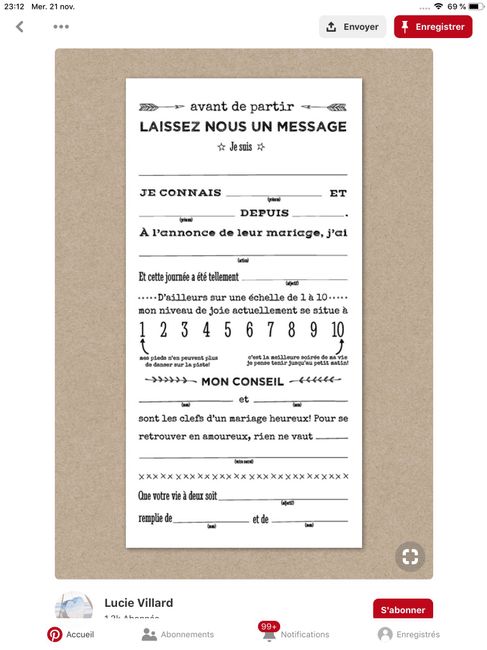 help Urne et livre d'or thème Champêtre - 1