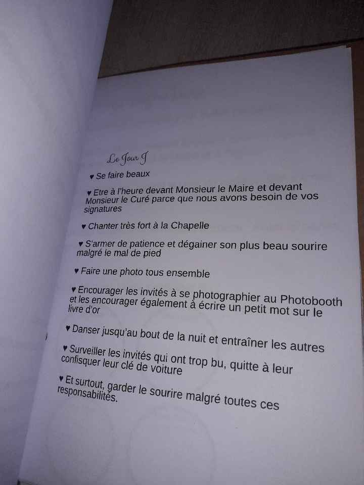 Livret du parfait témoin et sac diy - 5