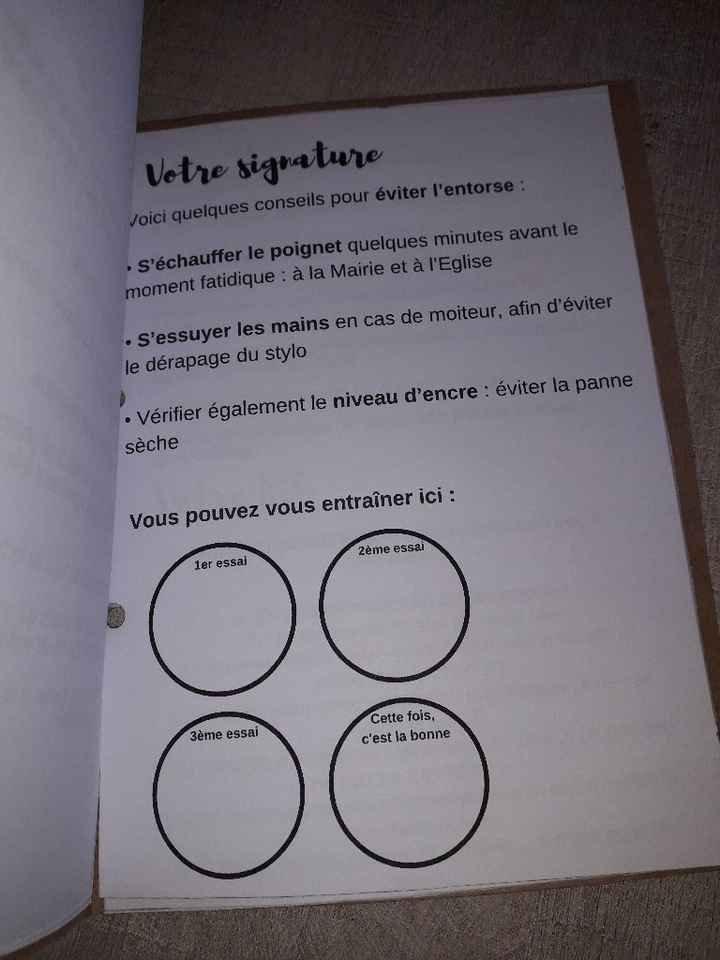 Livret du parfait témoin et sac diy - 6