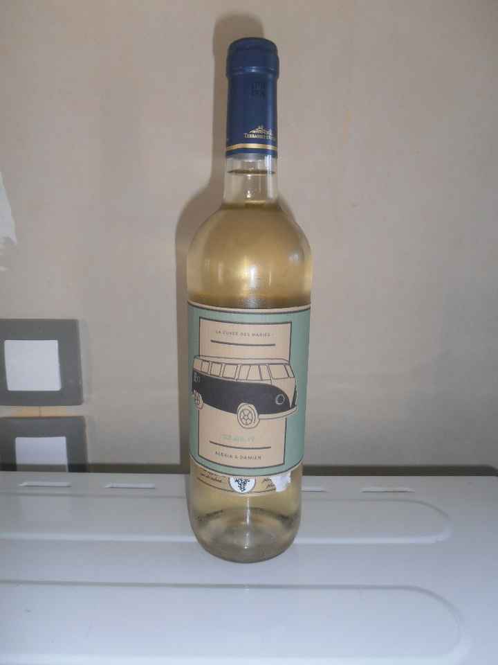 Étiquette bouteille 