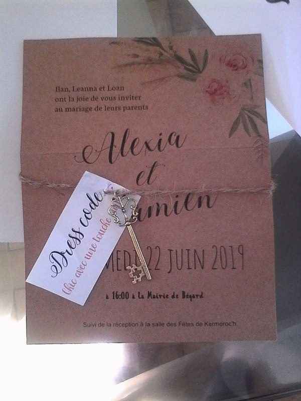 Faire part diy