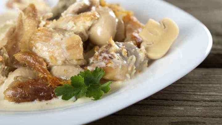 Poulet à la bretonne