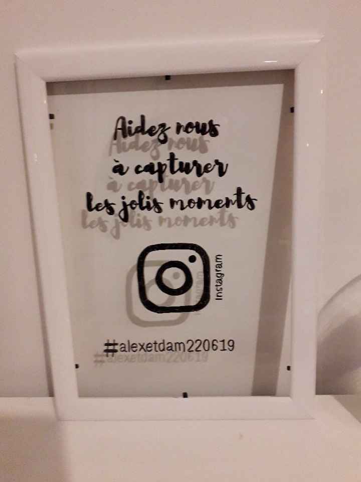 Diy panneau photobooth et instagram - 2