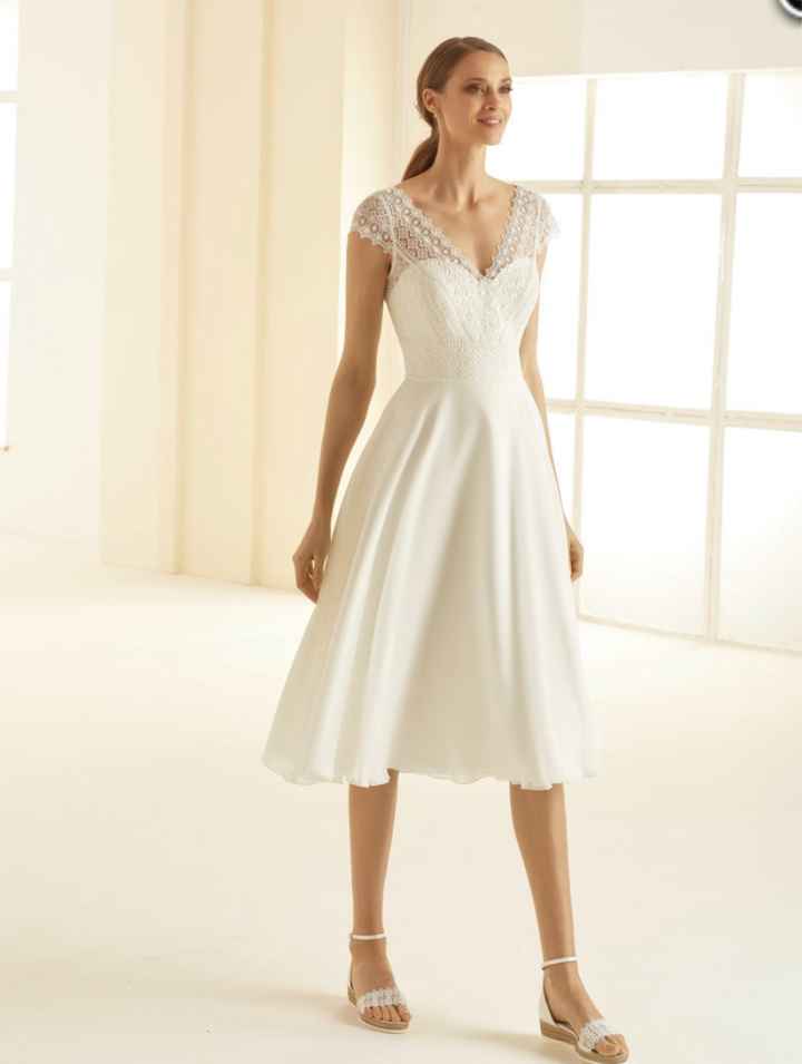 Robe mariee type de veste - 1