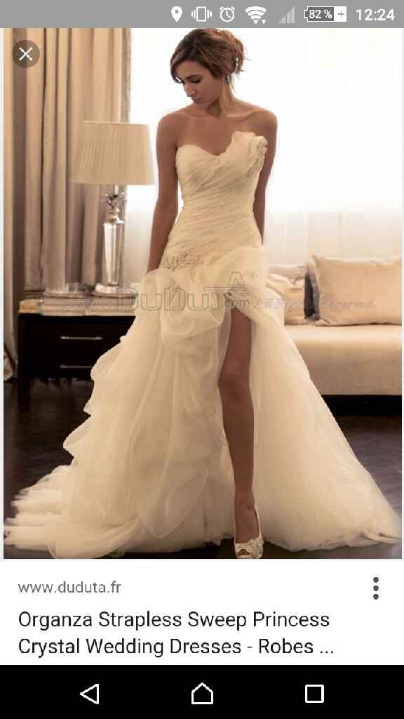 Mon portrait chinois de mariage - La robe de mariée - 1