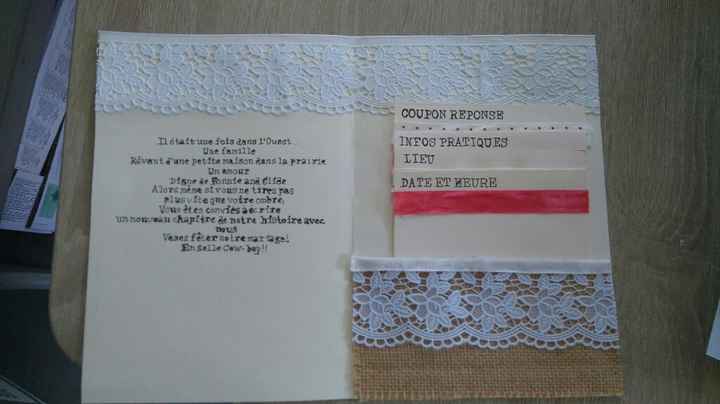 Essai faire part diy - 1