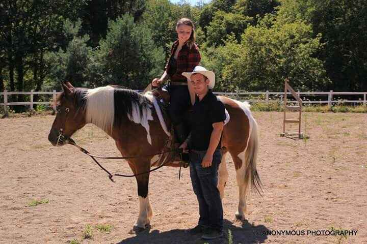 Séance d'engagement western - 2
