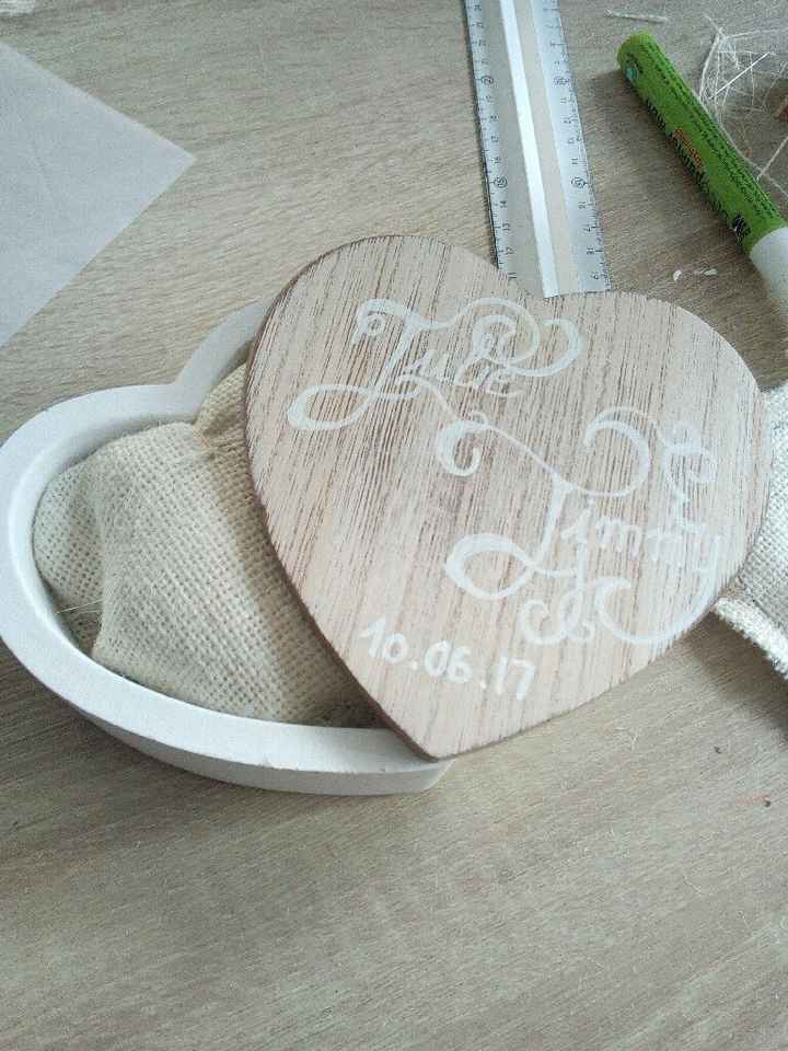 Boîte à alliance diy - 2