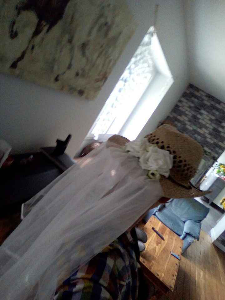 Mon chapeau de mariee cow girl ❤ - 2