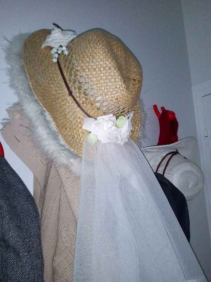 Mon chapeau de mariee cow girl ❤ - 3