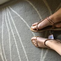 Sandales rose cuivre - 2