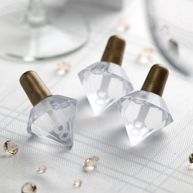Boite à bulles diamant or