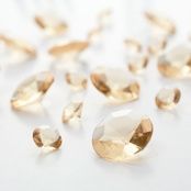 Diamants de table or
