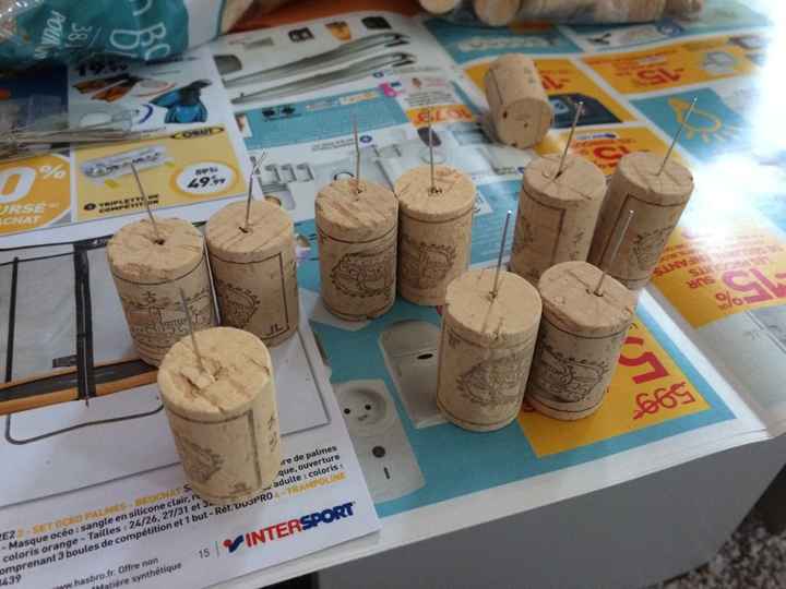 Bouchons de liège escord card diy - 1