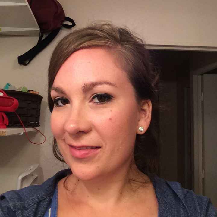 Essai coiffure + maquillage n*1 et heureuse!!! - 2