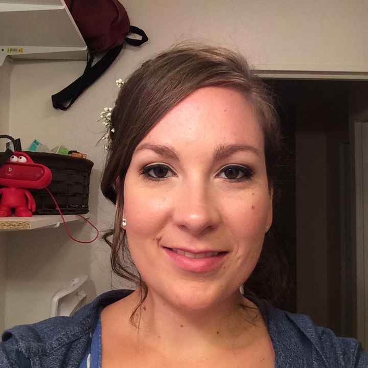 Essai coiffure + maquillage n*1 et heureuse!!! - 3
