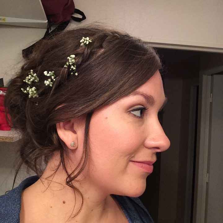Essai coiffure + maquillage n*1 et heureuse!!! - 5