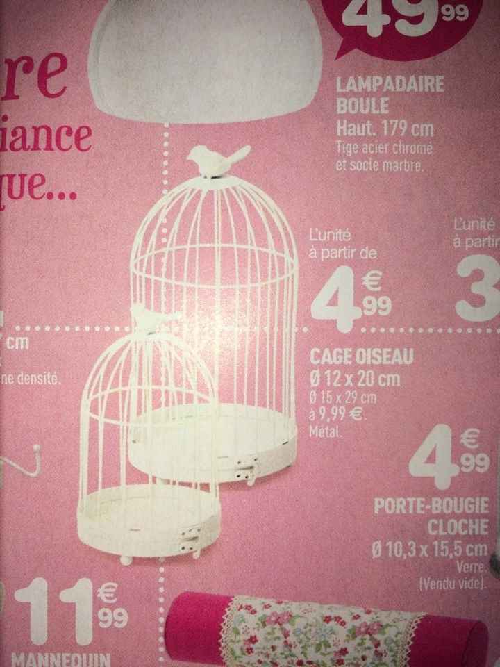 Bougeoirs cage à oiseaux - 1