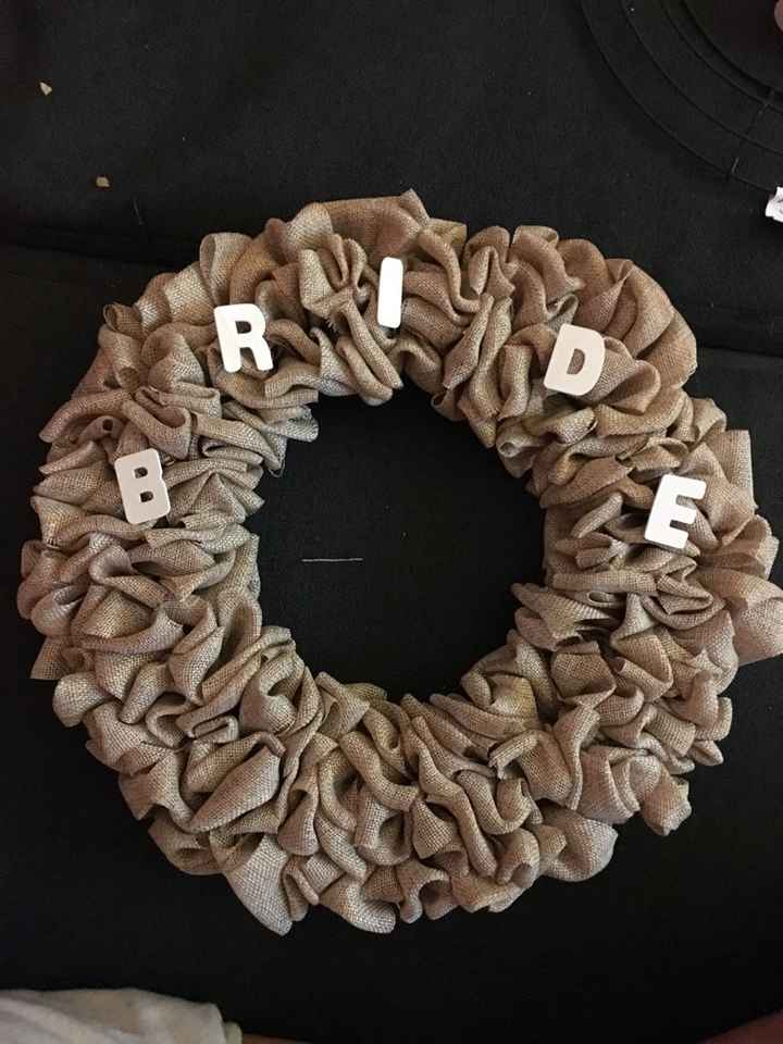 Ma wreath burlap diy - 1