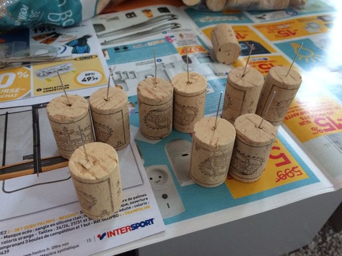 Bouchons de liège escord card diy - 1