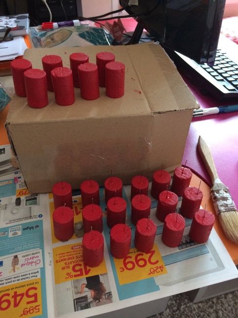Bouchons de liège escord card diy - 2